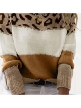 Women's Multi and Brown Sweatshirt